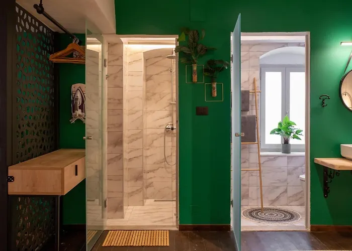 شقة Green Symi Apartment *