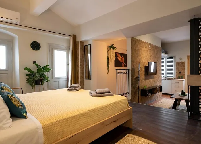 شقة Green Symi Apartment *